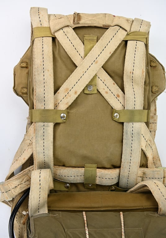 USAAF WW2 Named AN6510-1 Seat Parachute Harness Assembly