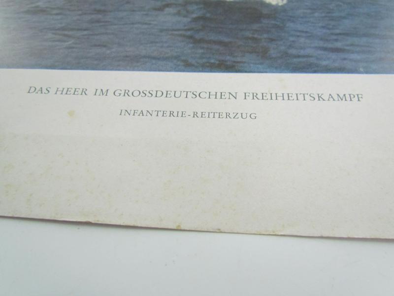 German.Printed Photo,”Das Heer Im Grossdeutschen Freiheitskampf