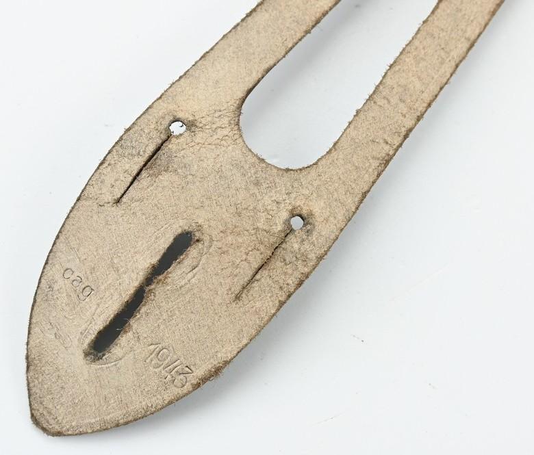 German WH Binocular Button attachment Leather