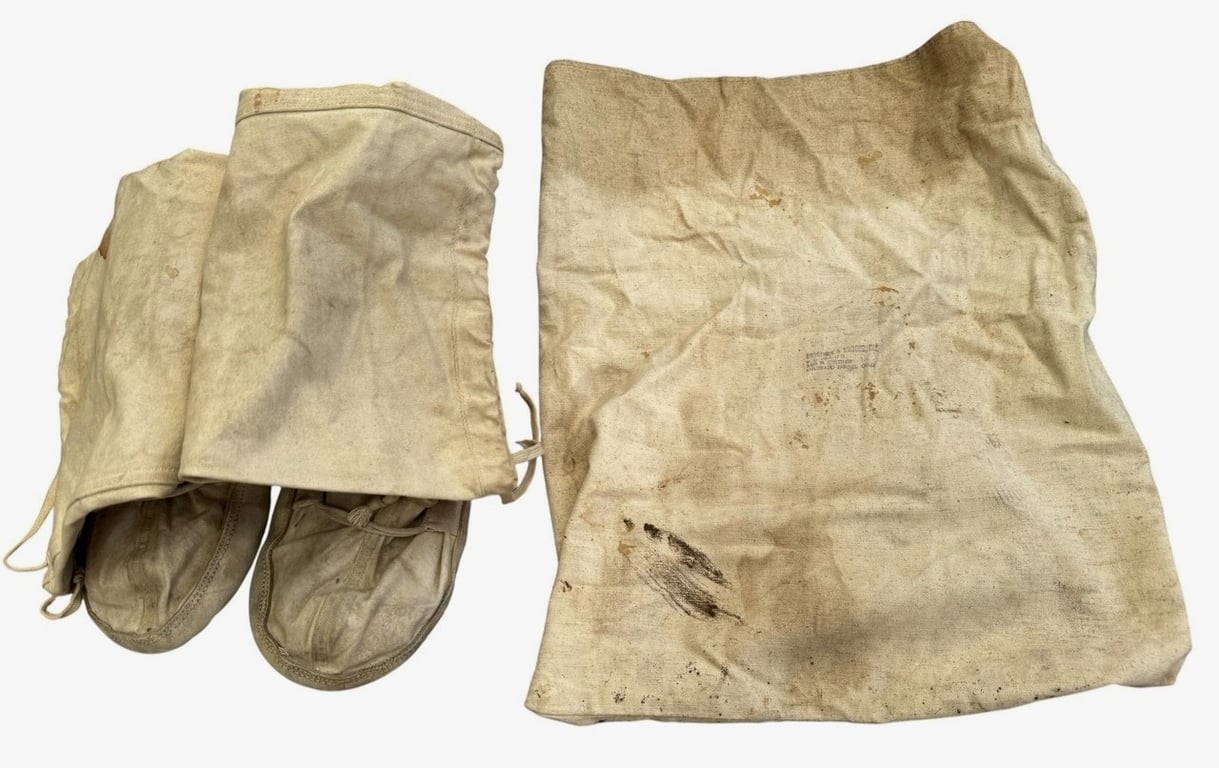 U.S. WWII Army Arctic Mukluks with Carry Bag