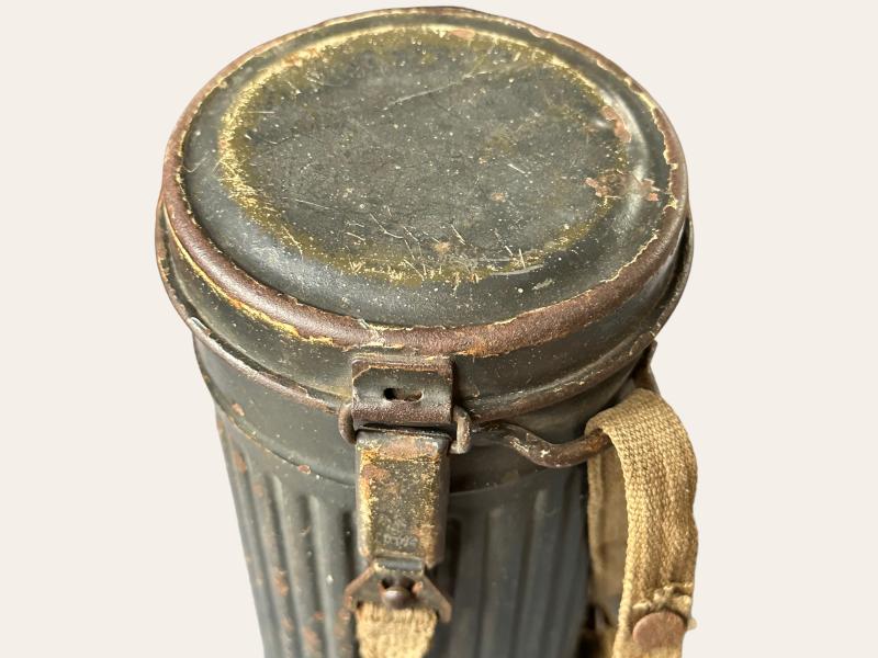 Camouflaged Gasmask Canister