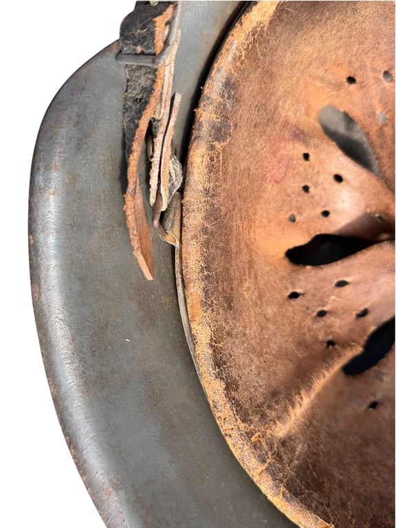 WH (HEER) Camouflaged M42 Helmet