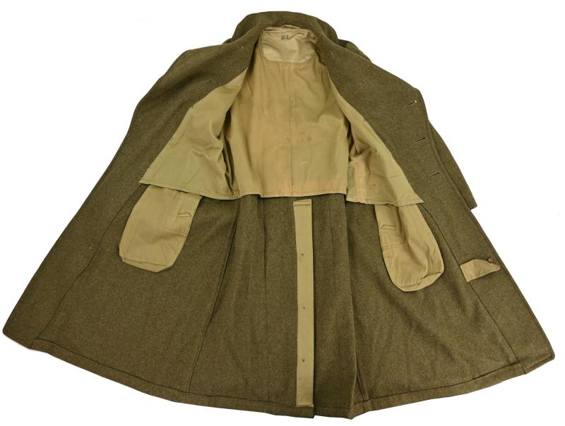 US WW2 Enlisted Men Wool Greatcoat