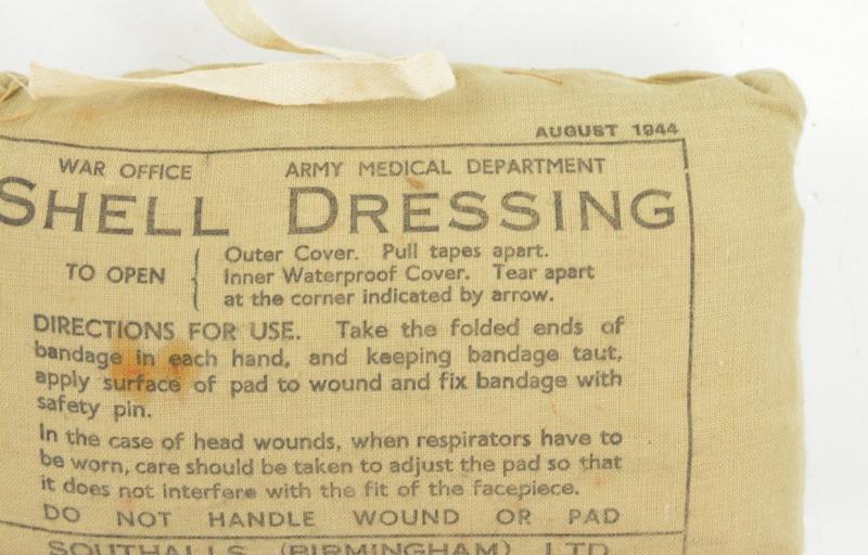 British WW2 Shell Dressing 1944