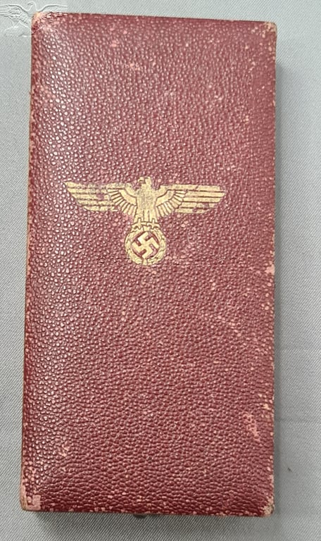 Boxed Czech Occupation Medal with Prague Bar