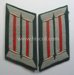 Pair of WH (Heeres) later-war-pattern, officers'-type collar-tabs (ie....