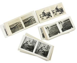 German Third Reich '3-D Raumbild' Booklet Picture Set...