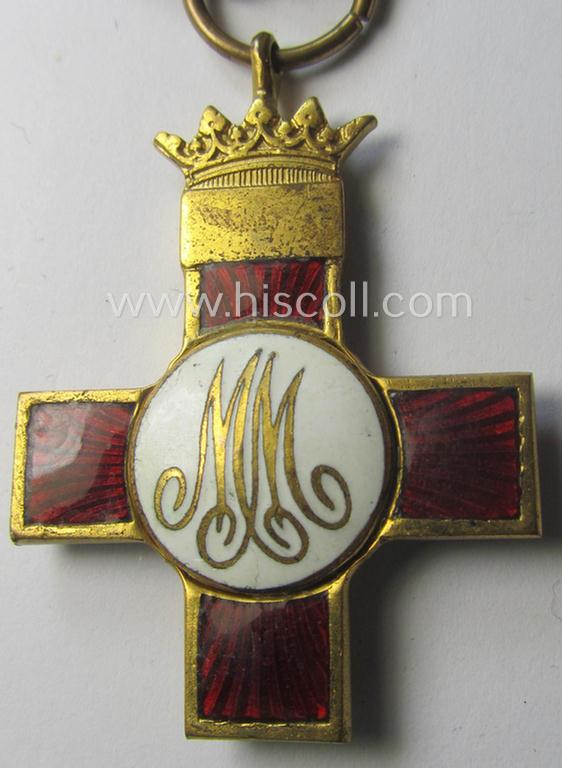 WWII-period- and Spanish-issued, loyal-service-medal: 'Medalla al Merito Militar'