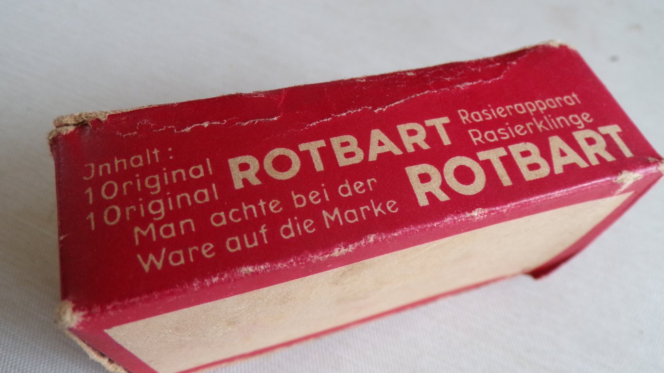 Rotbart Razor set (Zink knob Variant)