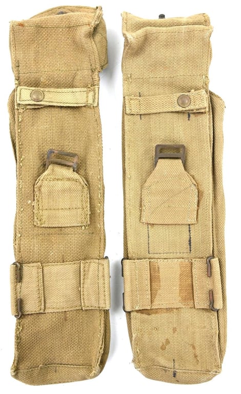 British WW2 Lancaster Magazine Pouch Set