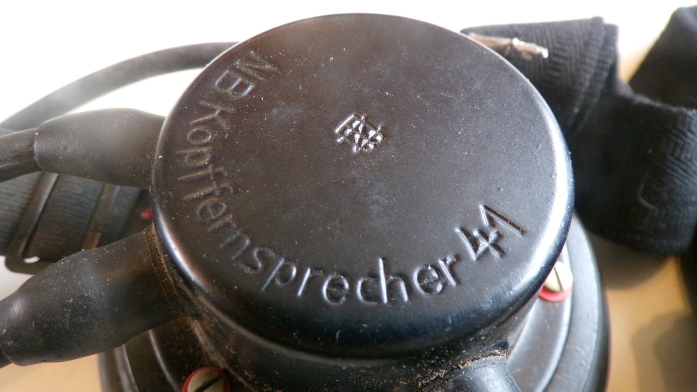 Kriegsmarine NB Kopffernsprecher 41 / headset