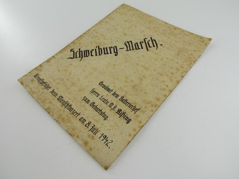 Map of Schweiburg Mars for Birthday Leutenant