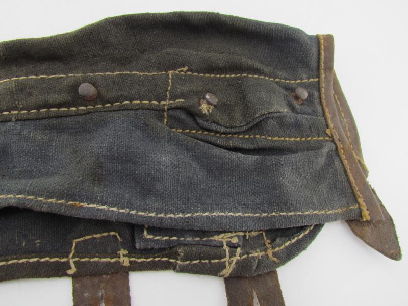 K98 Blue Canvas Receiver Cover Marked jqh 1942