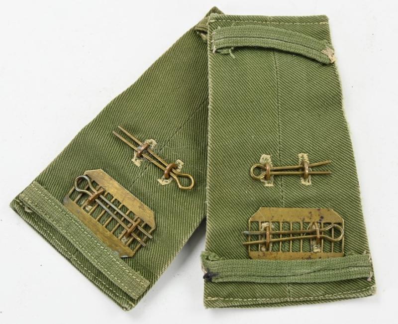 British WW2 JG Rank Shoulderboards RA
