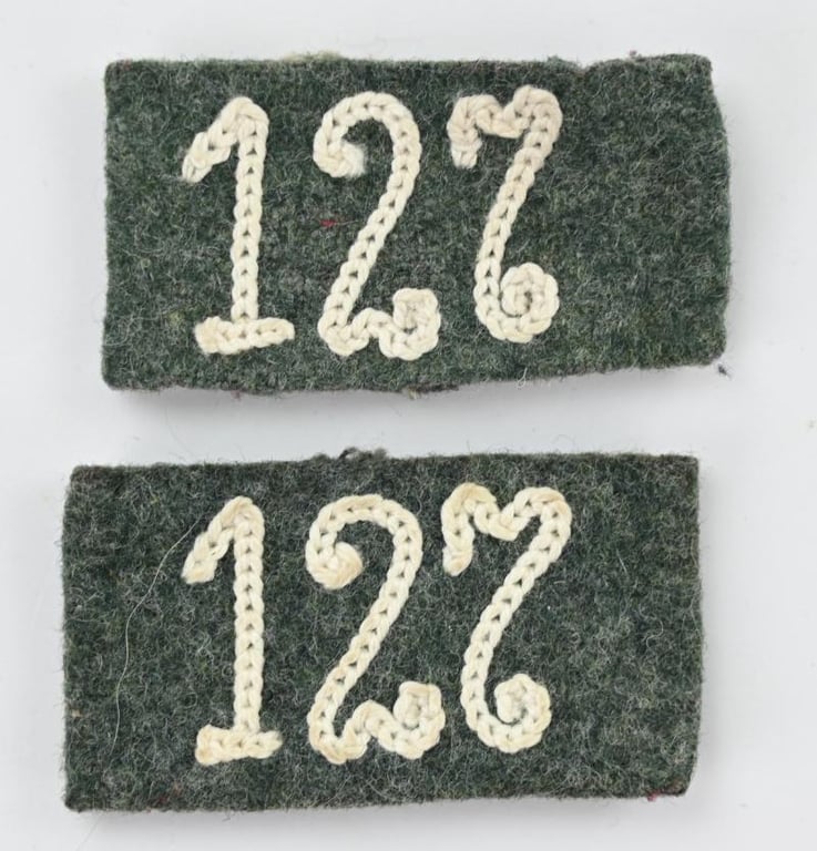 German WH Shoulderboard Slip-ons 'I.R.127'
