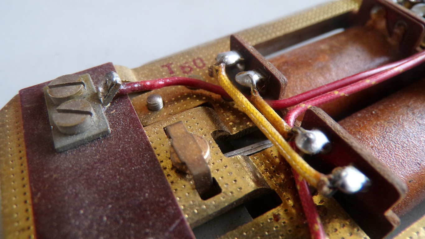 Spare polar relay for the T-36 Machine