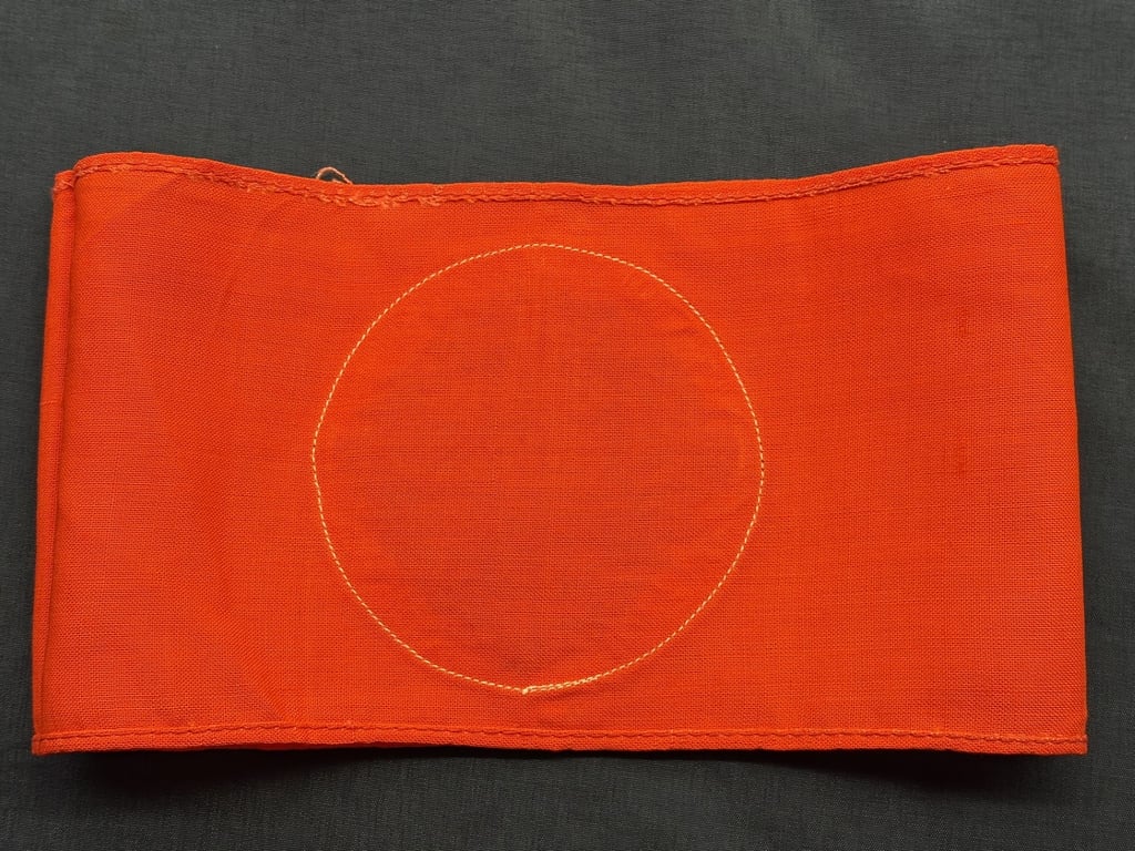 AUTHENTIC WWII GERMAN THIRD REICH SA SPORTS OFFICAL ARMBAND WITH RZM LABEL