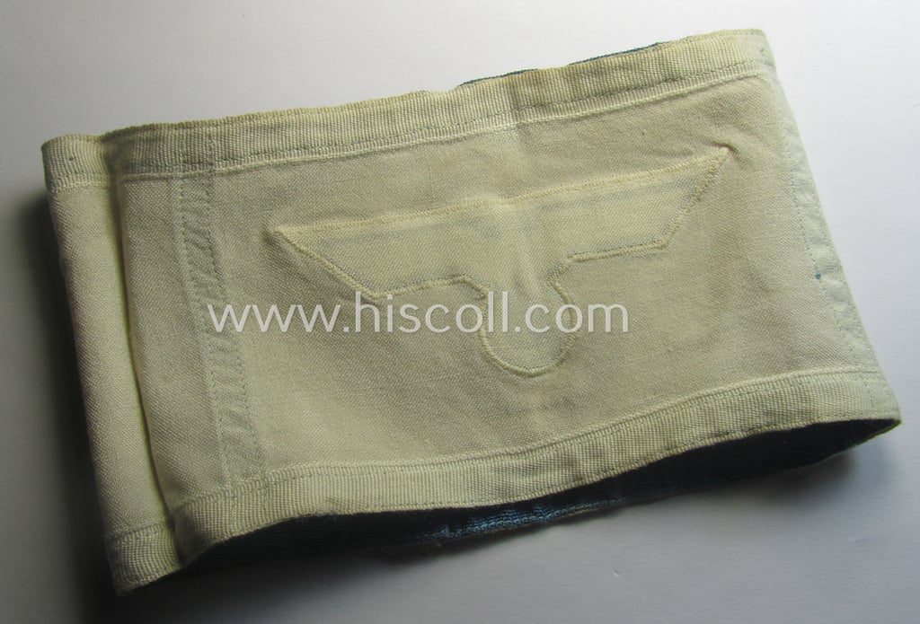 WH (Heeres) armband (or: 'Dienst-Armbinde') as was (presumably) intended for (graduated-) staff-members serving within one of the army, officers'-cadet-schools