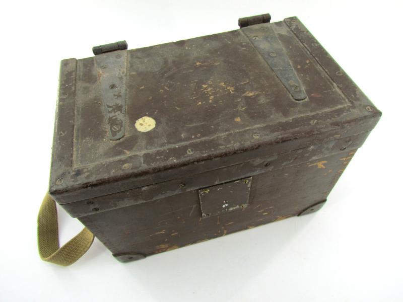 British WWII MK2 Field Telephone Set-F