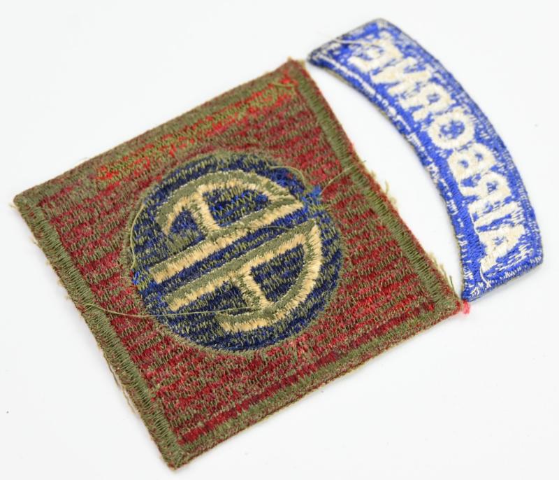 US WW2 82nd Airborne Division SSI Greenback