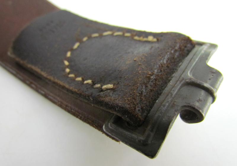 German Leather Equipment belt