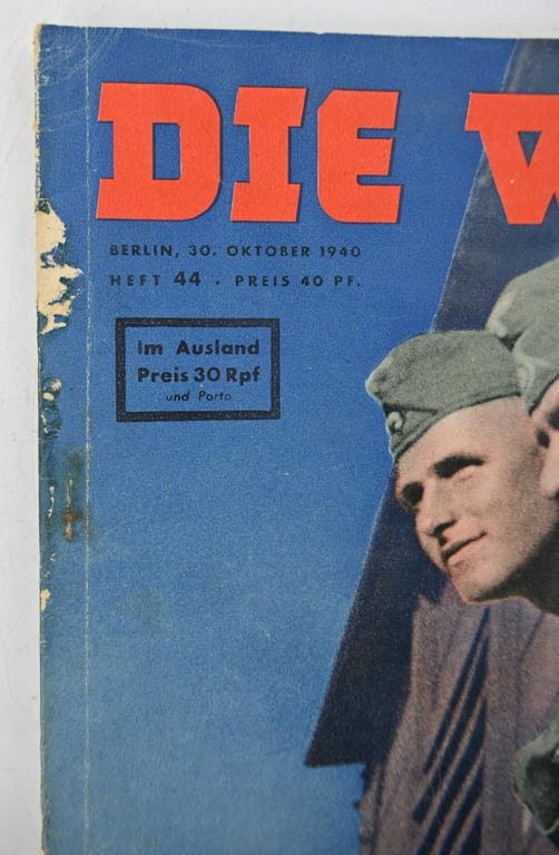 German Third Reich Magazine 'Die Woche' 1940