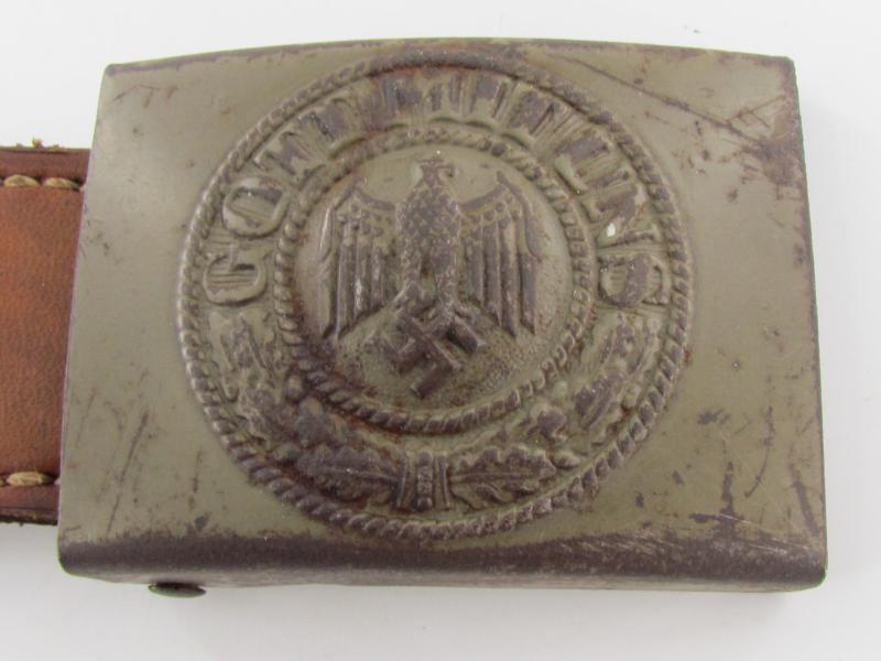 Wehrmacht (Heer) EM/NCO's Belt Buckle 1940