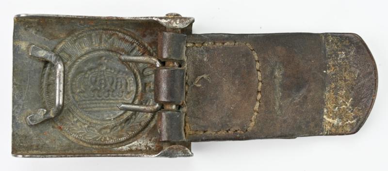 German WW1 Beltbuckle with Tab 1916