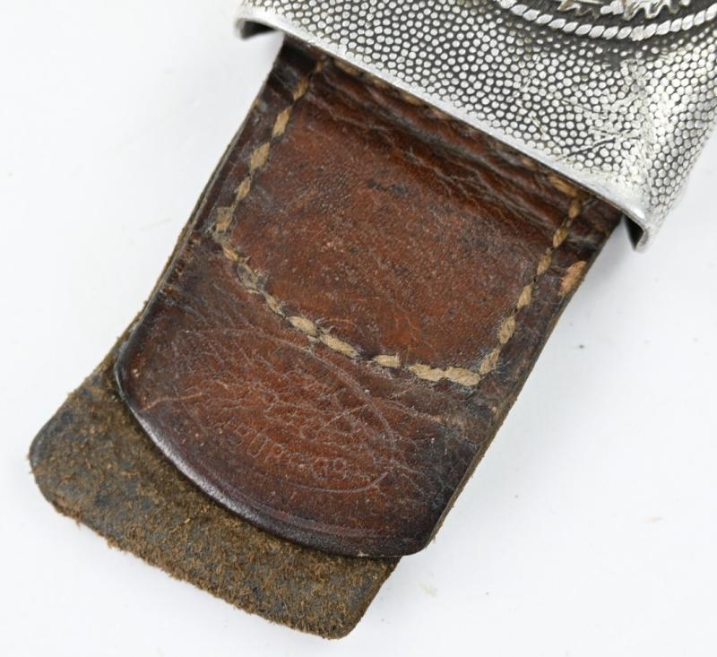 German WH Alu Beltbuckle with Tab 1938