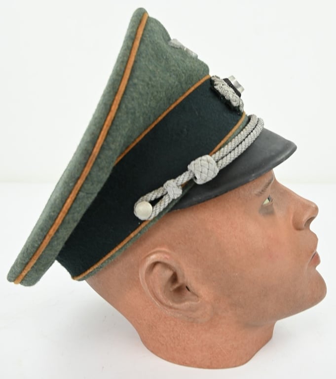 German WH Officer Visor Cap 'Kradschützen'