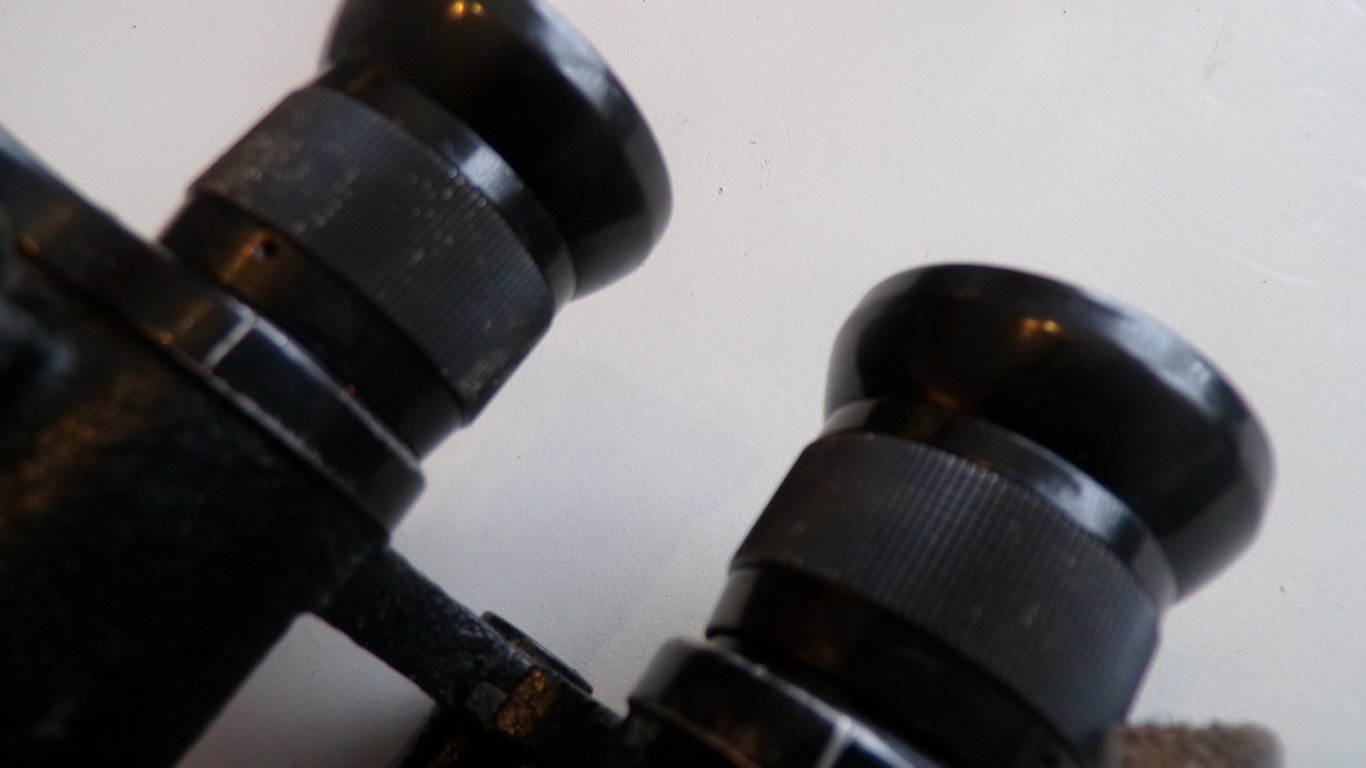 Rare "dym" 6 x 30 binoculars with Strichplatte