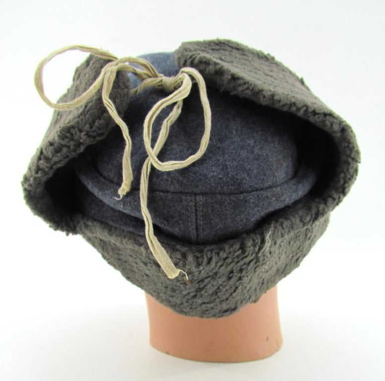 Luftwaffe Winter Fur Cap Maker Marked and LBA Stamp....Mint