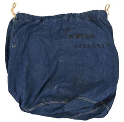 US WW2 Named Denim Kit-Bag