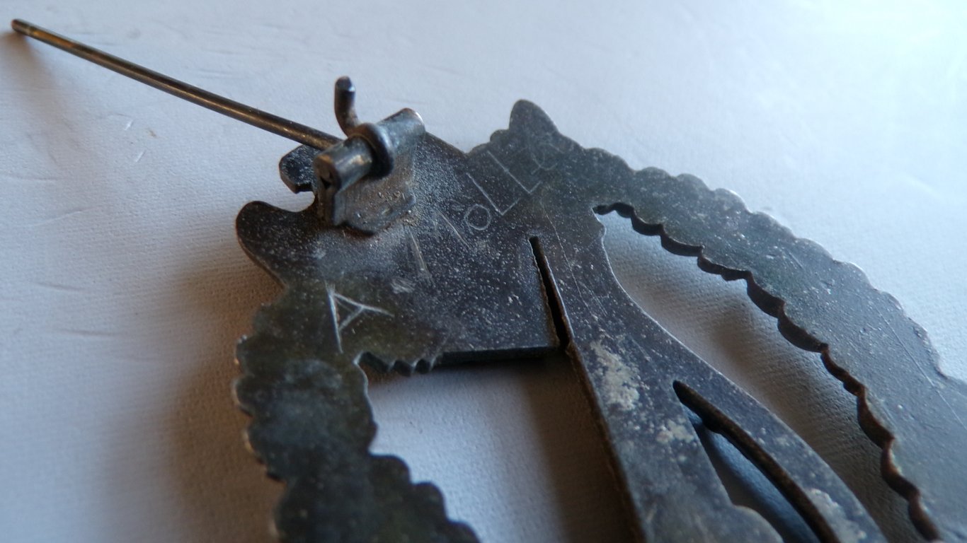 Named Infanteriesturmabzeichen in Bronze