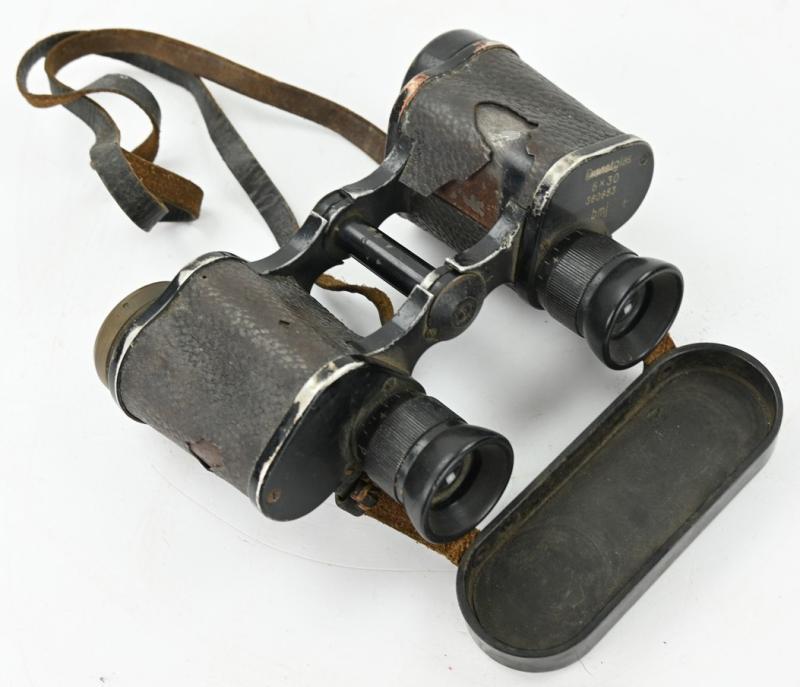 German WH 6x30 Diensglas with Carrying Case