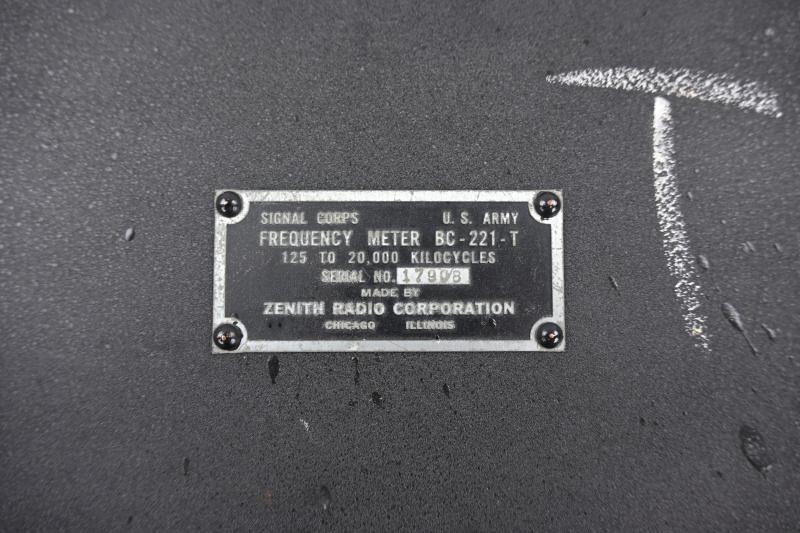 US WW2 BC-211-T Frequency Meter Set
