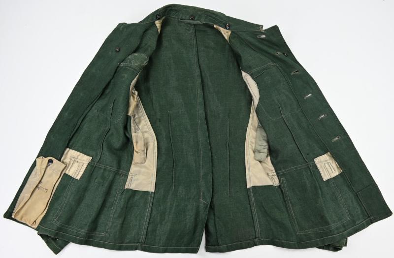 German WH M43 HBT Combat Tunic