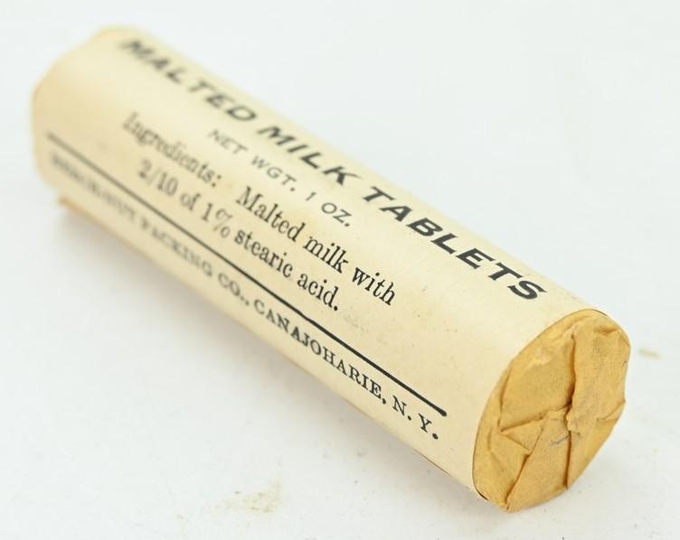 US WW2 Malted Milk Tablets