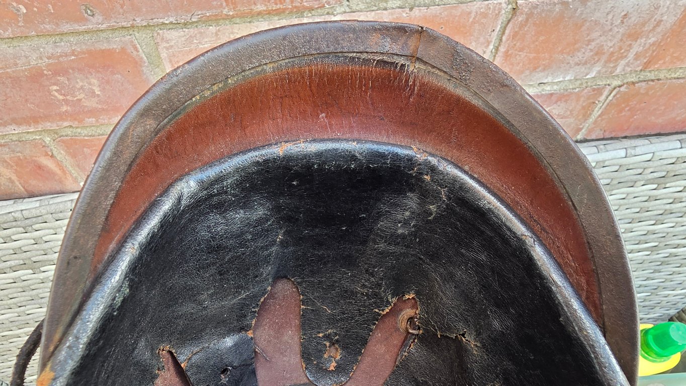 World War 1 German Pickelhaube helmet