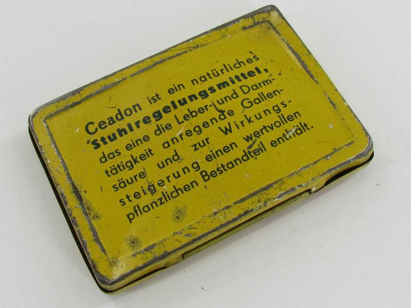 Original D.R.P. Ceadon Laxative Tin