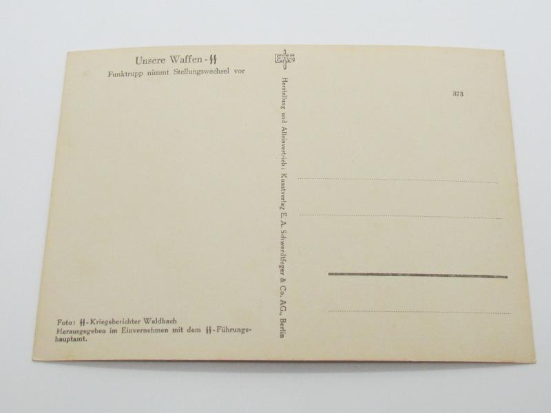 Postcard : Unsere Waffen-SS