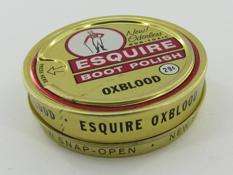 US WWII Era Esquire Boot Polish