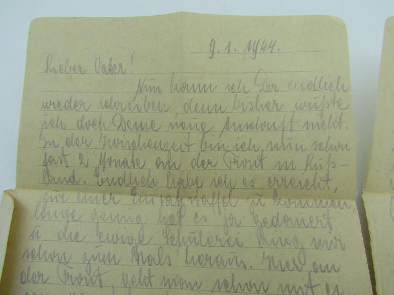 Field Post from Soldier to Family...dated 1944