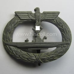 Later-war-period - WH (Kriegsmarine) zinc- (ie. 'Feinzink'-)based, so-called:...