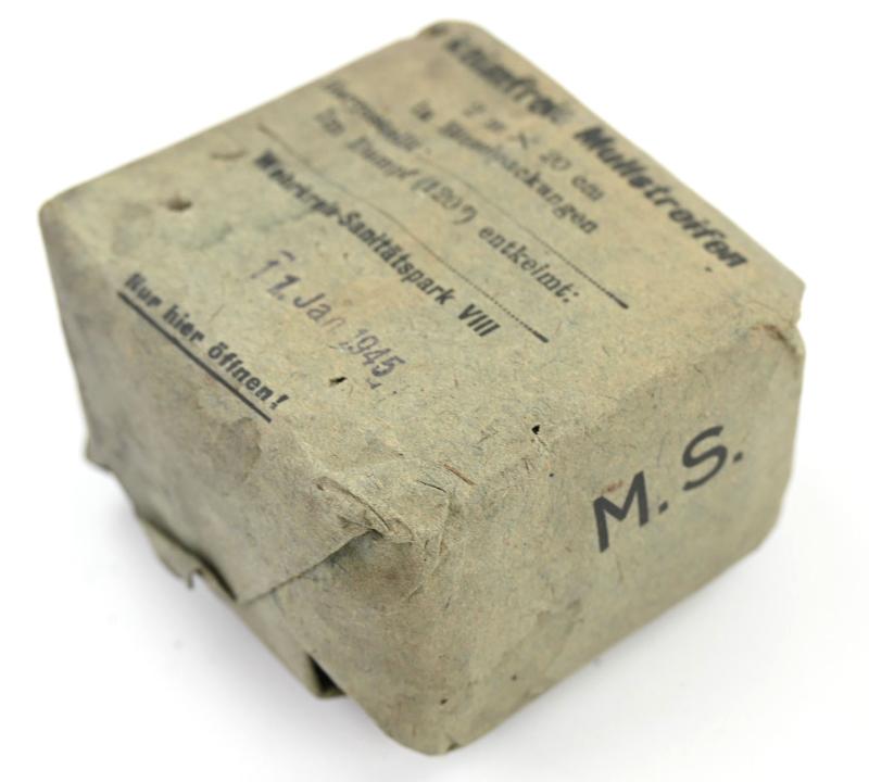 German First Aid Bandage 1945