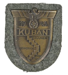 German WH Kuban Campaign Shield