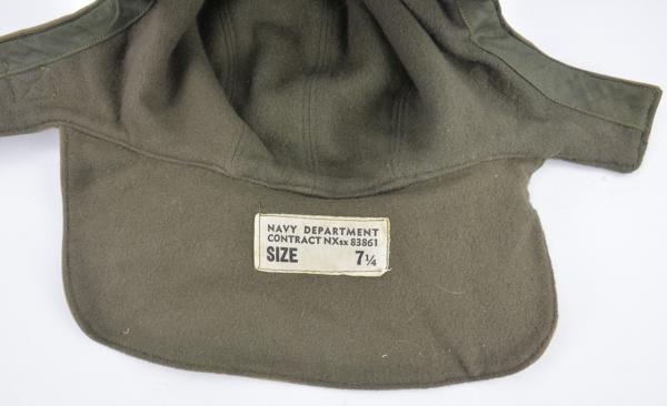 US Navy WW2 Cold Weather Hat