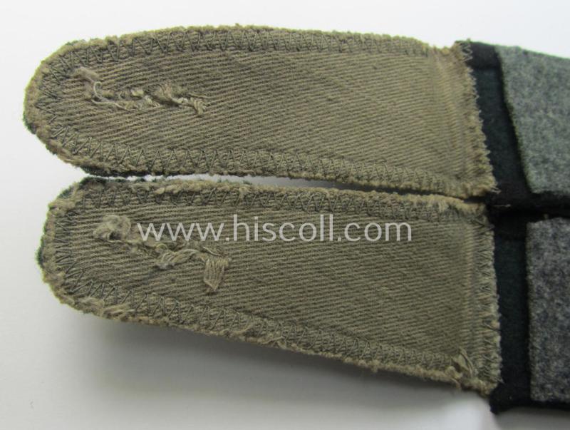 Superb - and fully matching! - pair of early- (ie. pre-war-) period WH (Heeres), 'M36'- (ie. 'M40-) pattern rounded-style, 'cyphered' EM-type shoulderstraps as was intended for a: 'Soldat u. Mitglied des Pionier-Bataillons 57'