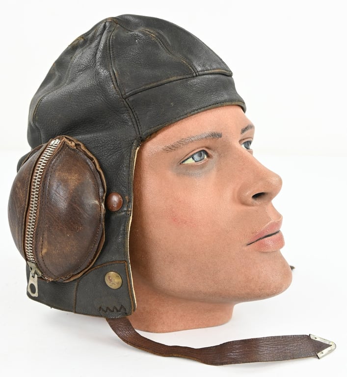 British WW2 RAF Type B Flying Helmet 'Battle of Britain'