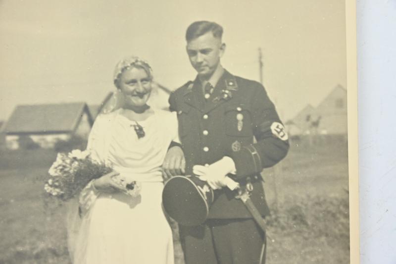 German Allgemeine-SS Wedding Picture